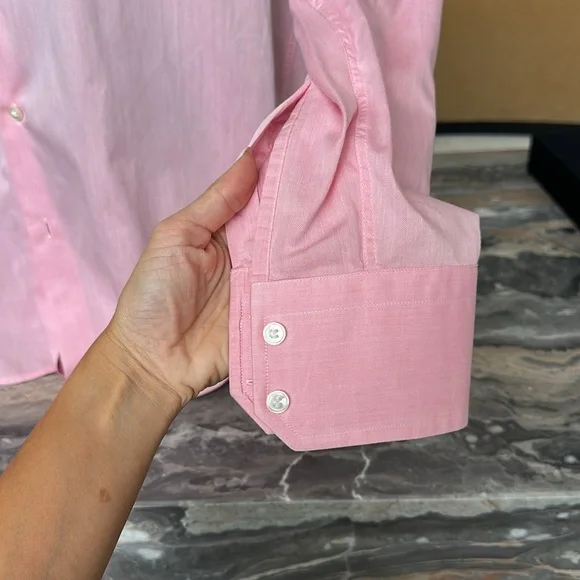 Boss Men's Pink Dress Shirt - Picture 3 of 7